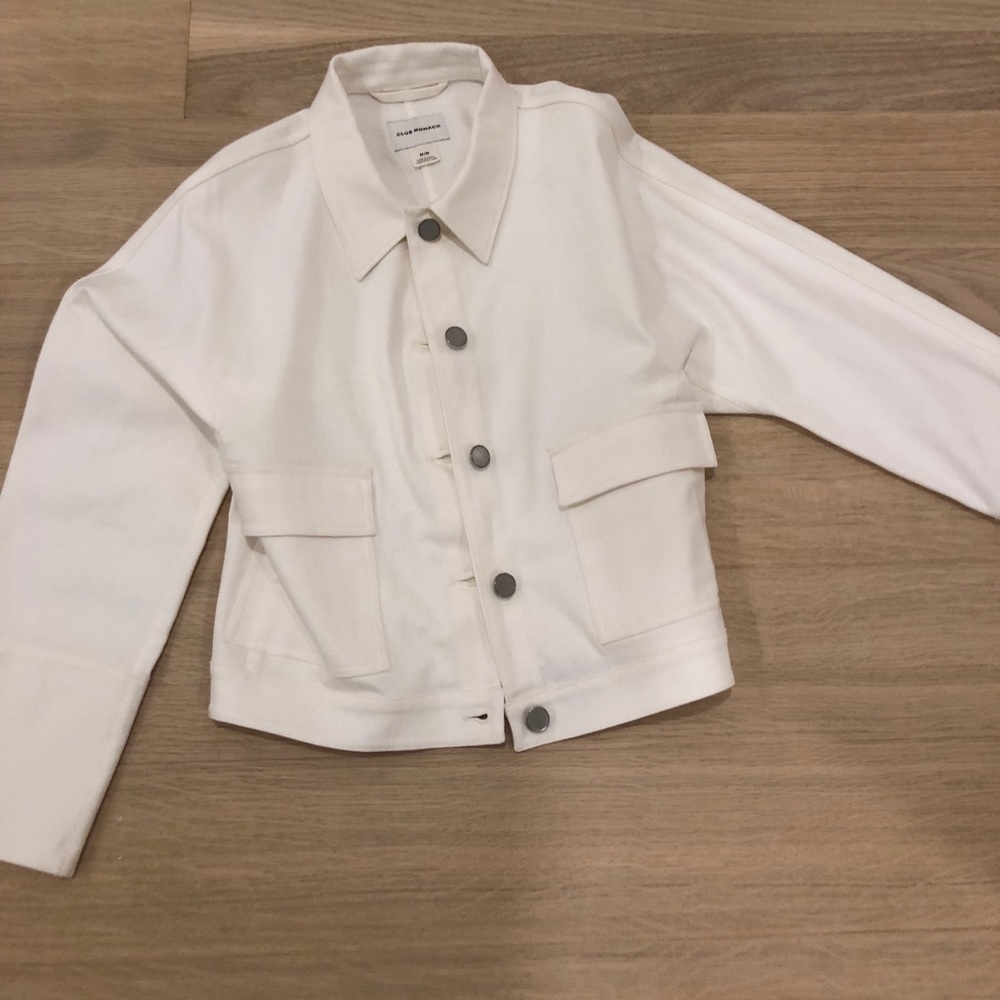 Denim White Jacket